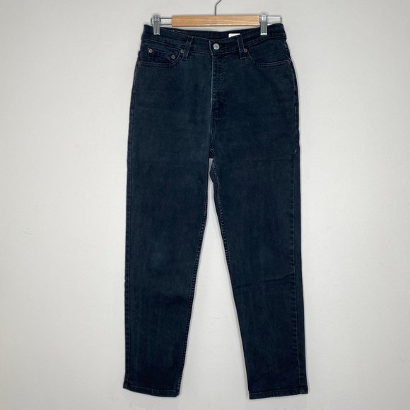 Vintage Levi's 512 Classic Slim Fit Tapered Leg  Washed Black - Picture 1 of 11